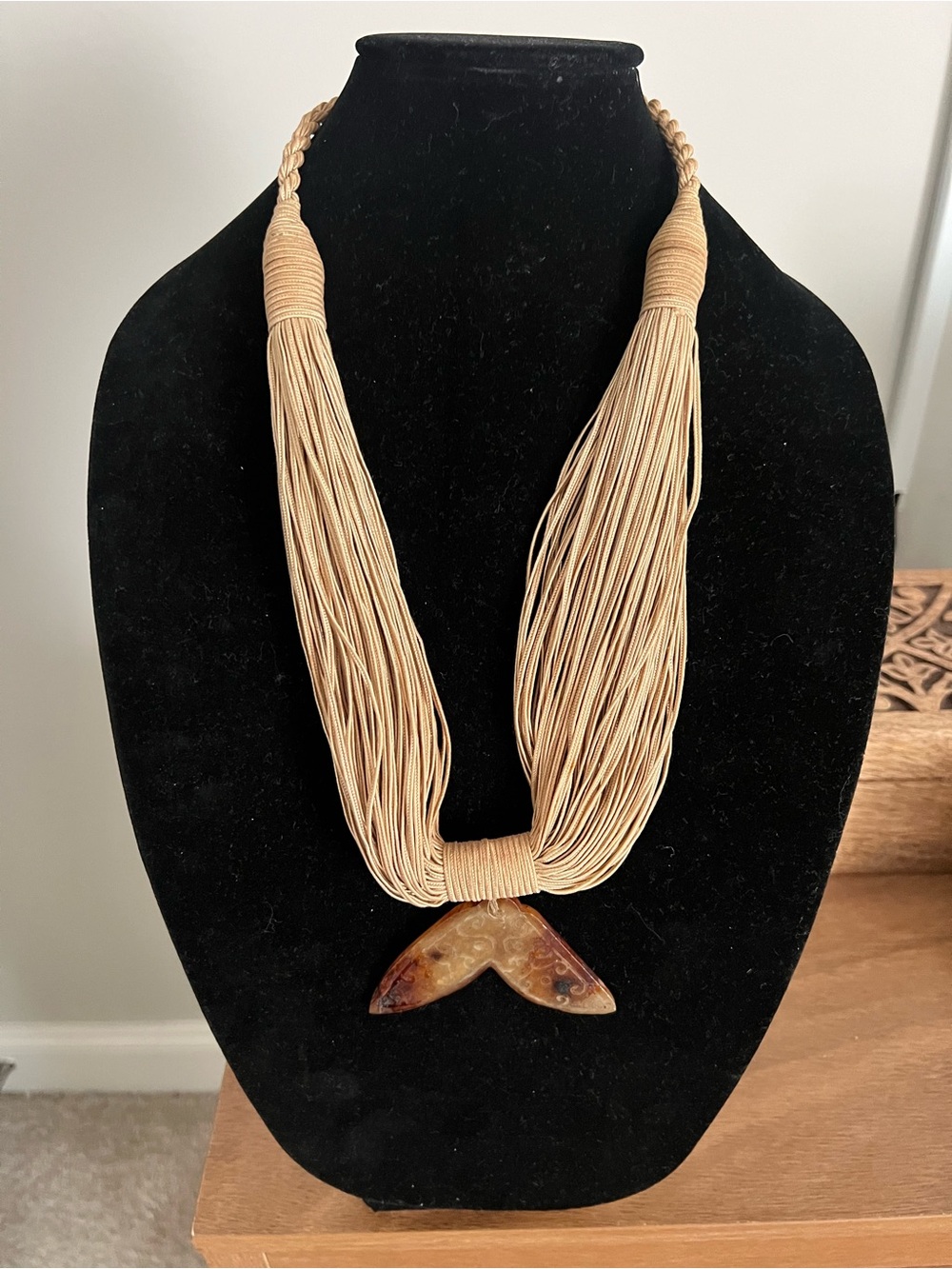 Neutral Multi-Strand Cord Necklace